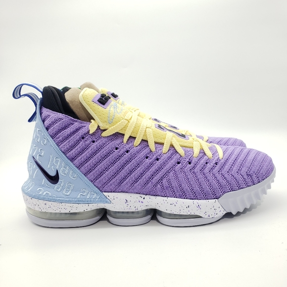 NIKE LEBRON XVI 16 ATOMIC VIOLET-YELLOW \